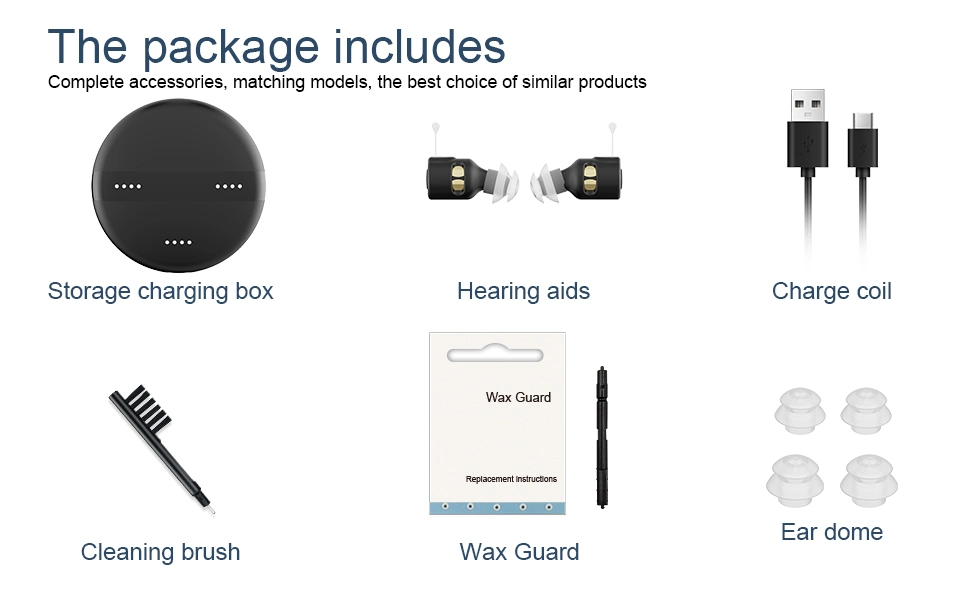 Cic Digital Rechargeable Invisible Hearing Aids